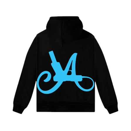 Zip Ups Blue LA Hoodie