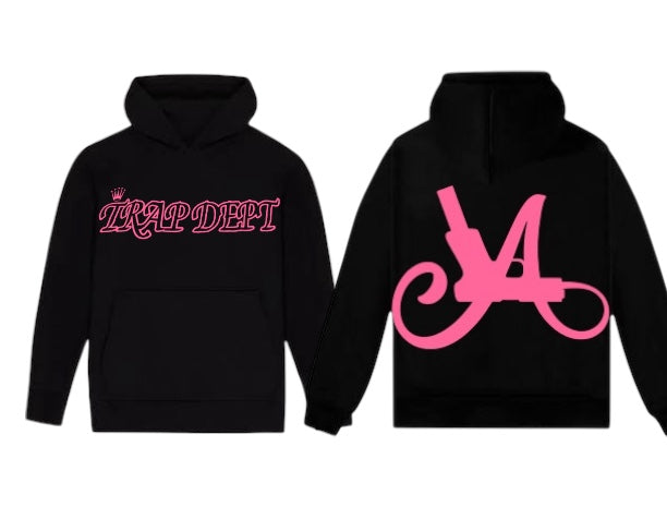 Trap Dept Pink LA Hoodie